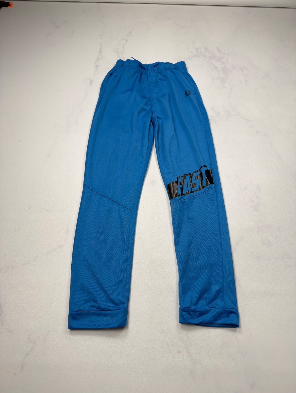 RBX Athletic Pants Blue Elastic Waistband - Boys L